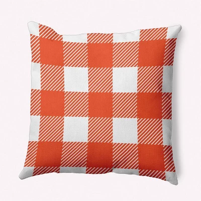16"x16" Buffalo Plaid Square Throw Pillow - E By Design 11 16"x16" Buffalo Plaid Square Throw Pillow - E By Design - Image 9