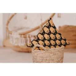 16"x16" Cat Clowder Print Square Throw Pillow Pale Gold - E By Design: Indoor Decorative Cushion, Twill Fabric, Down Alternative Fill -Home Textiles Store GUEST a47956ac dd0d 4bce 974b 917677034285