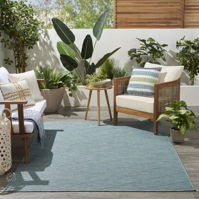 Nourison Practical Solutions Modern Non-Skid Indoor Outdoor Area Rug 10 Nourison Practical Solutions Modern Non-Skid Indoor Outdoor Area Rug - Image 8