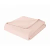 The Farmhouse By Rachel Ashwell 50"x70" Solid Pink Throw Blanket -Home Textiles Store GUEST a557b982 d22c 4ed1 a88e 03b5099dd1a6