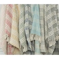 50"x60" Multi Striped Throw Blanket - Rizzy Home 15 50"x60" Multi Striped Throw Blanket - Rizzy Home -Home Textiles Store GUEST a5bfcb1d 0d59 4be5 b7f6 8543d1a574ac
