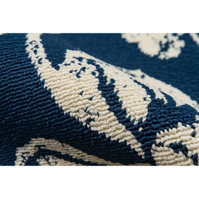 2'3"x4'6" Baja Poet Accent Rug Navy - Momeni 5 2'3"x4'6" Baja Poet Accent Rug Navy - Momeni - Image 3