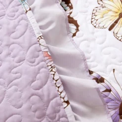 50"x60" Kids' Flutter Butterfly Throw Blanket - Lush Décor -Home Textiles Store GUEST a7220208 51cf 498e 98f3 34c86bff4eeb