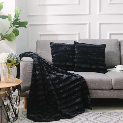 Cheer Collection Ultra Soft Faux Fur Throw Blanket 7 Cheer Collection Ultra Soft Faux Fur Throw Blanket - Image 5