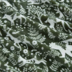 Martha Stewart 60"x70" Nordic Forest Throw Blanket Green -Home Textiles Store GUEST aaa4ae08 efaf 4453 a969 309c1b65c58a