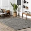 NuLOOM Alessi Solid Farmhouse Cotton Area Rug 1 NuLOOM Alessi Solid Farmhouse Cotton Area Rug -Home Textiles Store GUEST aac83d4d 380c 4215 a3f7 64d21d58feb9