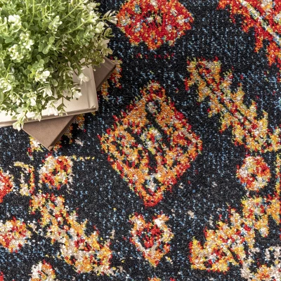 NuLoom Indoor/Outdoor Transitional Floral Jane Area Rug 7 NuLoom Indoor/Outdoor Transitional Floral Jane Area Rug - Image 5