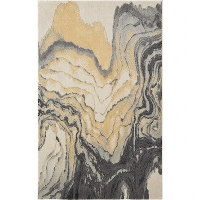 Bleecker Modern Watercolor Area Rug 3 Bleecker Modern Watercolor Area Rug