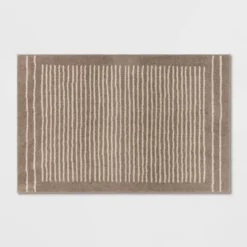 2'6"x4' Washable Knitted Stripe Accent Rug - Threshold™ 11 2'6"x4' Washable Knitted Stripe Accent Rug - Threshold™ -Home Textiles Store GUEST aef6cd95 a564 4f19 8b4e 204de8b7e707