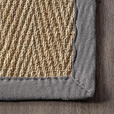 NuLOOM Larnaca Seagrass Herringbone Area Rug 4 NuLOOM Larnaca Seagrass Herringbone Area Rug - Image 2