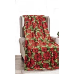 Noble House Christmas Festive And Cheery Holiday Super Soft Ultra Comfy Microplush Throw Blanket 50"x60" -Home Textiles Store GUEST b08cfb04 dd24 4d62 b5f7 92db72a1106f