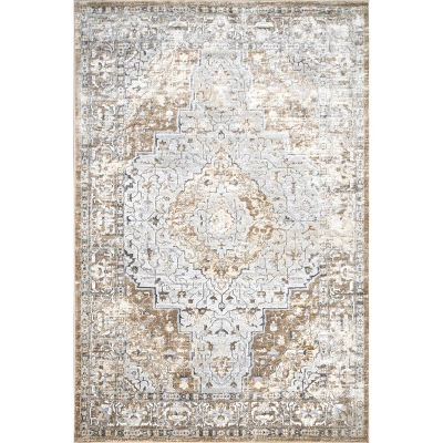 NuLOOM Vintage Medallion Thea Area Rug 13 NuLOOM Vintage Medallion Thea Area Rug - Image 11