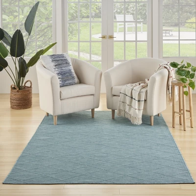 Nourison Practical Solutions Modern Non-Skid Indoor Outdoor Area Rug 8 Nourison Practical Solutions Modern Non-Skid Indoor Outdoor Area Rug - Image 6