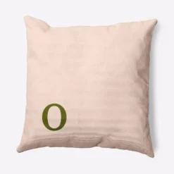 16"x16" Modern Monogram 'o' Square Throw Pillow - E By Design 8 16"x16" Modern Monogram 'o' Square Throw Pillow - E By Design -Home Textiles Store GUEST b4d463a4 beb1 43fa ba4d 5a9c084509d7