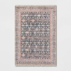Alexandra Floral Printed Border Persian Rug Blush - Opalhouse™ 11 Alexandra Floral Printed Border Persian Rug Blush - Opalhouse™ -Home Textiles Store GUEST b64cccec 5c26 44cb bb19 1be2036f9757