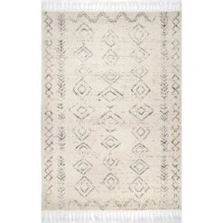 NuLOOM Meredith Moroccan Tassel Area Rug -Home Textiles Store GUEST b669383e 41c5 4502 aa2f 7cffbe63eb5f