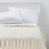 60" X 86" Faux Fur Oversized Bed Throw - Threshold Signature™ -Home Textiles Store GUEST b77d207e 694d 4a72 b485 7d505485f9d5
