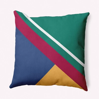 16"x16" Bold Shapes Square Throw Pillow - E By Design 6 16"x16" Bold Shapes Square Throw Pillow - E By Design - Image 4