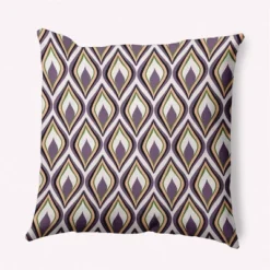 16"x16" Feathers Square Throw Pillow - E By Design -Home Textiles Store GUEST b90f607a f81b 422b 9b3c bc78c8ac27ae