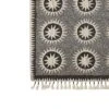 50"x60" Soleil Throw Blanket Black/Cream - Jungalow By Justina Blakeney