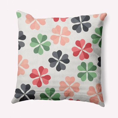 16"x16" Lucky Patch St. Patrick's Day Square Throw Pillow - E By Design 9 16"x16" Lucky Patch St. Patrick's Day Square Throw Pillow - E By Design - Image 7