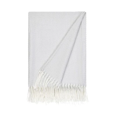 Soft Herringbone Throw Blanket With Fringe 50" X 60" - Becky Cameron 13 Soft Herringbone Throw Blanket With Fringe 50" X 60" - Becky Cameron - Image 11