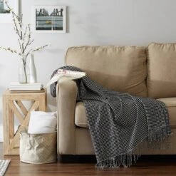 50"x60" Waffle Knit Throw Blanket - Design Imports 27 50"x60" Waffle Knit Throw Blanket - Design Imports -Home Textiles Store GUEST bc720750 bd14 4d5b bd54 528ba80244dc