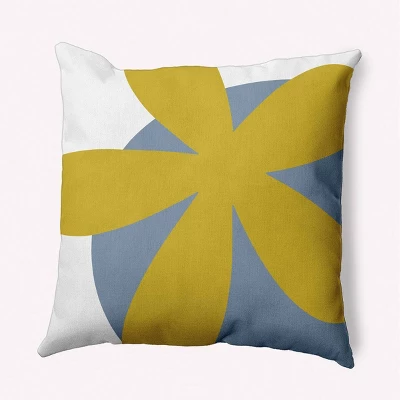 16"x16" Bold Flower Square Throw Pillow - E By Design 9 16"x16" Bold Flower Square Throw Pillow - E By Design - Image 7