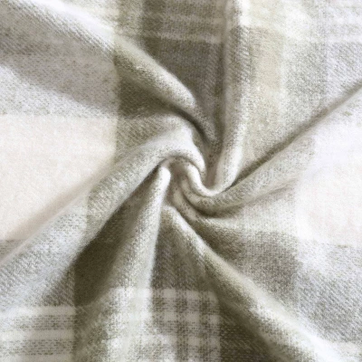 Eddie Bauer 50"x60" Hearthstone Plaid Throw Blanket Green 8 Eddie Bauer 50"x60" Hearthstone Plaid Throw Blanket Green - Image 6