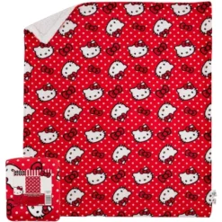 The Northwest Company Sanrio Hello Kitty Red Polka Dots Throw Blanket | 50 X 60 Inches 9 The Northwest Company Sanrio Hello Kitty Red Polka Dots Throw Blanket | 50 X 60 Inches -Home Textiles Store GUEST be87fbd4 66d3 4b1a b5ae 81425ddfc38e