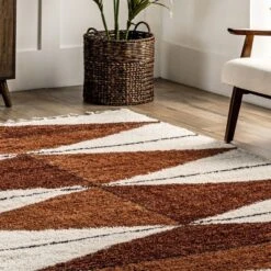 NuLOOM Kali Shaggy Diamond Tassel Area Rug -Home Textiles Store GUEST be99952c 2f60 4968 b817 26238160cc79