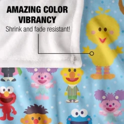 Kids' Sesame Street Cute Character Pattern Silky Touch Blanket White 36X58 -Home Textiles Store GUEST bf237521 299a 42cf abe4 dff04cf5c5b4