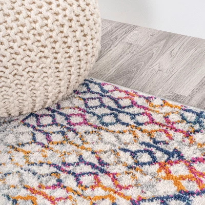 Arta Moroccan Modern Geometric Rug Area Rug - JONATHAN Y 9 Arta Moroccan Modern Geometric Rug Area Rug - JONATHAN Y - Image 7