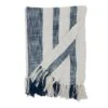 Saro Lifestyle Saro Lifestyle Cotton Throw With Banded Design, Navy Blue, 50"x60" 1 Saro Lifestyle Saro Lifestyle Cotton Throw With Banded Design, Navy Blue, 50"x60" -Home Textiles Store GUEST c5bdea56 d235 40c2 b734 cea85073a4b4