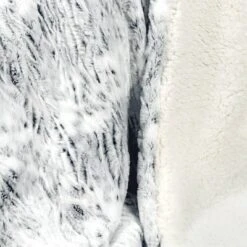 Tipped Snow Leopard Faux Fur Reversible Throw Blanket - Threshold™ -Home Textiles Store GUEST c5d0741c fee3 4eca aa69 0a3cd0783aba