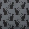16"x16" Spooky Cats Square Throw Pillow Steel Gray - E By Design -Home Textiles Store GUEST c7f71923 e693 4058 aebd dbdde694a299