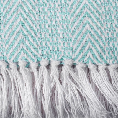 50"x60" Herringbone Striped Throw Blanket - Design Imports 3 50"x60" Herringbone Striped Throw Blanket - Design Imports