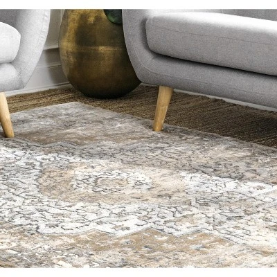 NuLOOM Vintage Medallion Thea Area Rug 8 NuLOOM Vintage Medallion Thea Area Rug - Image 6