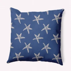 16"x16" Starfish Beach Square Throw Pillow - E By Design 13 16"x16" Starfish Beach Square Throw Pillow - E By Design -Home Textiles Store GUEST c9208a4a 6a35 4b54 b3d9 a855e45cc802