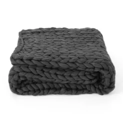 KWPZQEB Chunky Knit Blanket Throw, 50"x60", Handmade Thick Cable Knit Crochet Blanket, Large Rope Knot Throw Blanket For Couch Home Decor -Home Textiles Store GUEST c9c6d306 72d3 4a67 84ca 80eeead420de