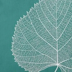 16"x16" Leaf Study Square Throw Pillow - E By Design