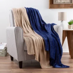 2pk 60"x50" Fleece Throw Blanket - Yorkshire Home 8 2pk 60"x50" Fleece Throw Blanket - Yorkshire Home -Home Textiles Store GUEST caa2357b 083c 401a bafa 73f95ad9ef10