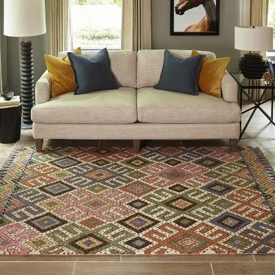 Tahoe Bleeker Geometric Tufted Accent Rug - Momeni 4 Tahoe Bleeker Geometric Tufted Accent Rug - Momeni - Image 2