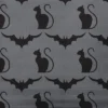 16"x16" Cats And Bats Print Square Throw Pillow Steel Gray - E By Design 1 16"x16" Cats And Bats Print Square Throw Pillow Steel Gray - E By Design -Home Textiles Store GUEST d0c4dd0c 32c8 4ee4 b678 bc8e1655ea4a