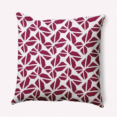 16"x16" Kaleidoscope Graffiti Square Throw Pillow - E By Design 13 16"x16" Kaleidoscope Graffiti Square Throw Pillow - E By Design - Image 11