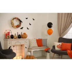 16"x16" Halloween Critters Square Throw Pillow - E By Design -Home Textiles Store GUEST d1e4211c c9ce 4406 8f9a 6fc9a7630a2a