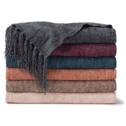 Viscose Chenille Throw Blanket 14 Viscose Chenille Throw Blanket -Home Textiles Store GUEST d2457a5c 0ea4 4a48 8271 c4c6d8b4f195