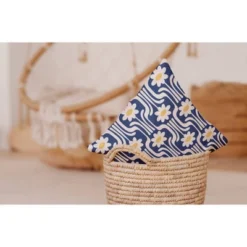 E By Design Daisys And Squiggles Decorative Throw Pillow Light Navy Blue: Indoor Polyester Twill, Square Shape, Floral Pattern 10 E By Design Daisys And Squiggles Decorative Throw Pillow Light Navy Blue: Indoor Polyester Twill, Square Shape, Floral Pattern -Home Textiles Store GUEST d3883ce9 4a60 4a82 84ce d5afa42ef4fb