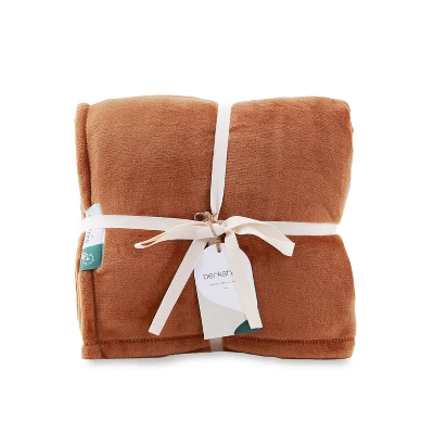 50"x60" 300 Recycled Velvetloft Throw Blanket Light Yellow - Berkshire Blanket & Home Co. 3 50"x60" 300 Recycled Velvetloft Throw Blanket Light Yellow - Berkshire Blanket & Home Co.