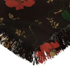 Camilla Foss Midnight Flourish 56"x46" Woven Throw Blanket - Deny Designs -Home Textiles Store GUEST d885a5b9 0e1c 4232 a656 b75dedbf80b9